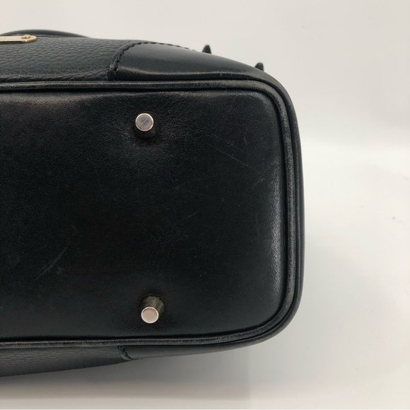 Burberry Black Leather Shoulder Bag | Medium Size, Made in Italy - Picture 8 of 8